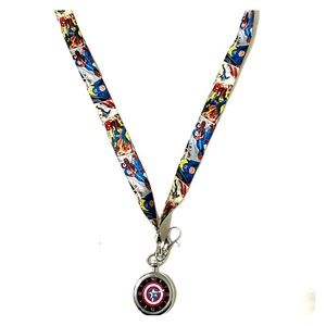 Marvel Captain America comic Lanyard with watch